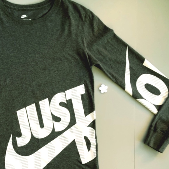 nike just do it long sleeve tee